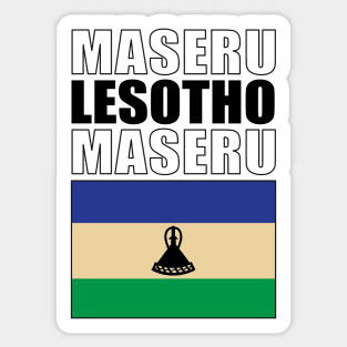 Flag of Lesotho Sticker